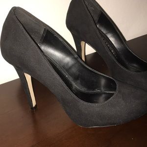 Rock & Republic Black Suede Heels